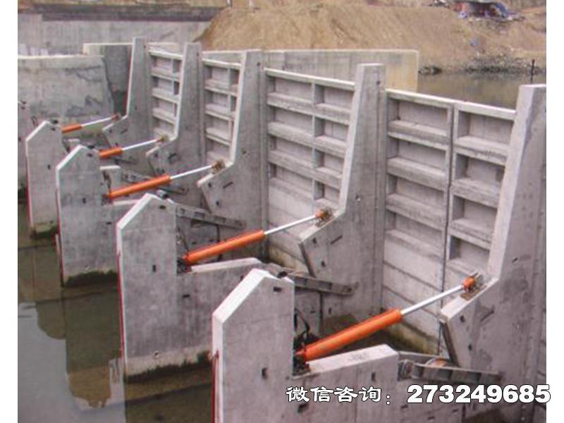婺城水库水电站液压闸门